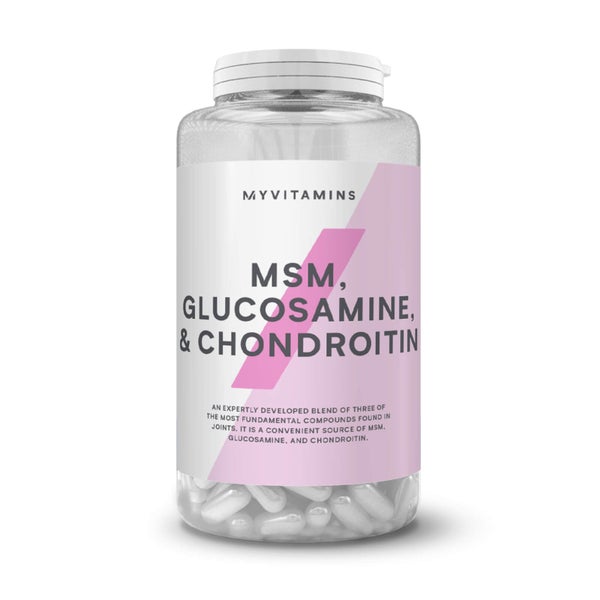 MSM, Glucosamine, & Chondroitin Tablets