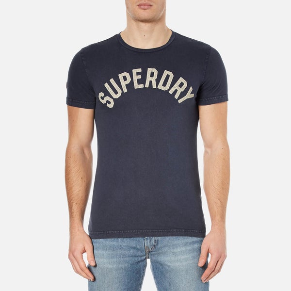 Superdry Men's Solo Sport Short Sleeve T-Shirt - Rich Navy