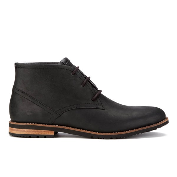 Rockport Men's Ledge Hill Suede Lace Up Chukka Boots - Black