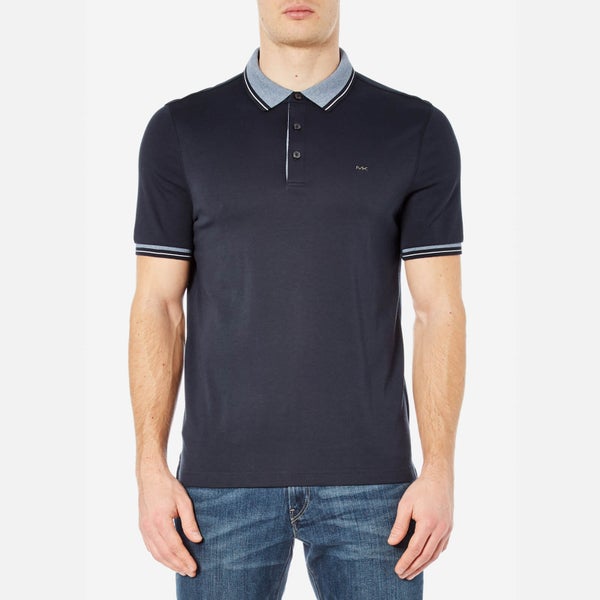Michael Kors Men's Greenwich Collar Polo Shirt - Midnight