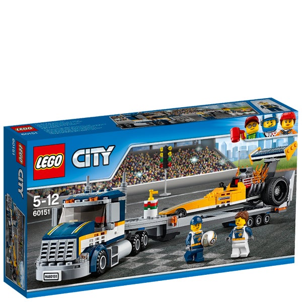 LEGO City: Dragster-Transporter (60151)