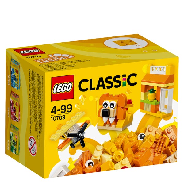 LEGO Classic: Boîte de construction orange (10709)