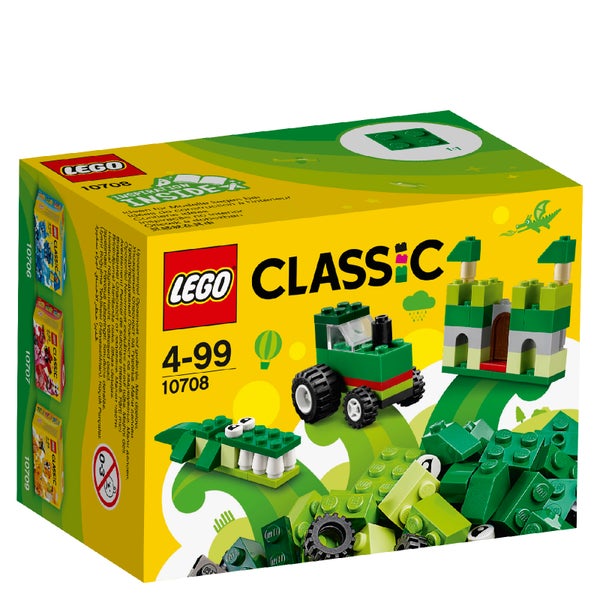 LEGO Classic: Boîte de construction verte (10708)