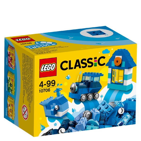 LEGO Classic: Boîte de construction bleue (10706)