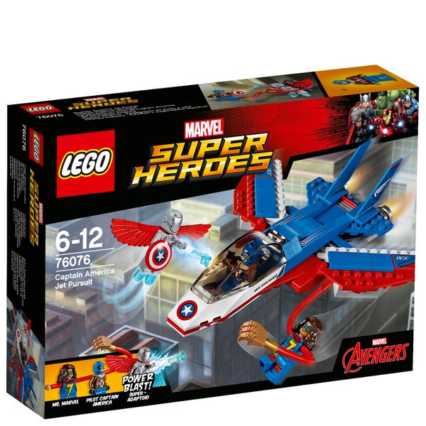 LEGO Marvel Superheroes: La poursuite en avion de Captain America (76076)