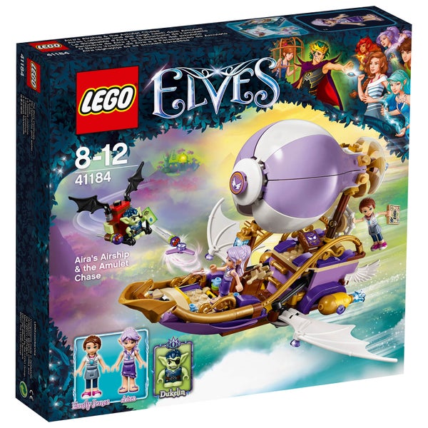 LEGO Elves: Le dirigeable d'Aira et la poursuite de l'amulette (41184)