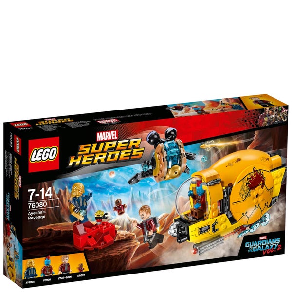LEGO Marvel Super Heroes: Guardians of the Galaxy Ayesha's wraak (76080)