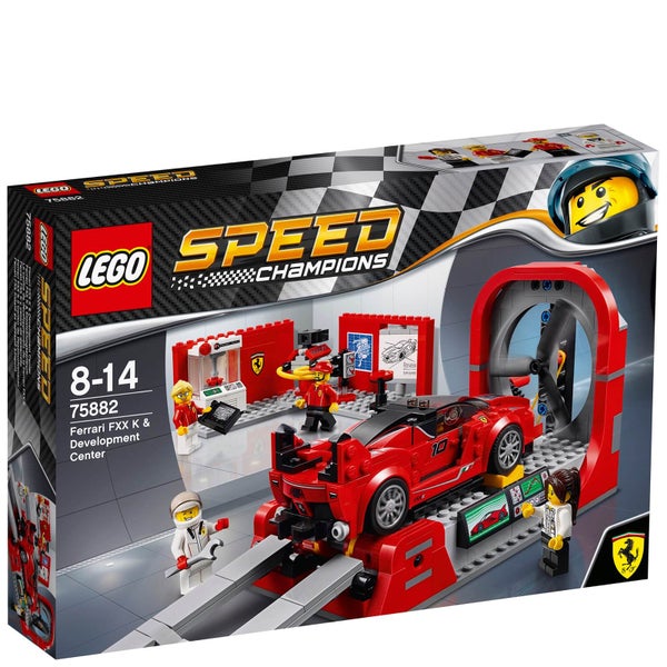 LEGO Speed Champions : Le centre de développement de la Ferrari FXX K