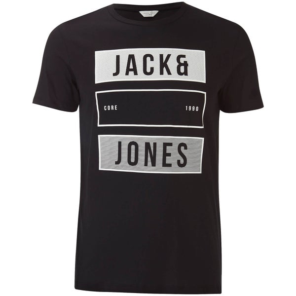 T-Shirt Homme Core Trevor Jack & Jones -Noir