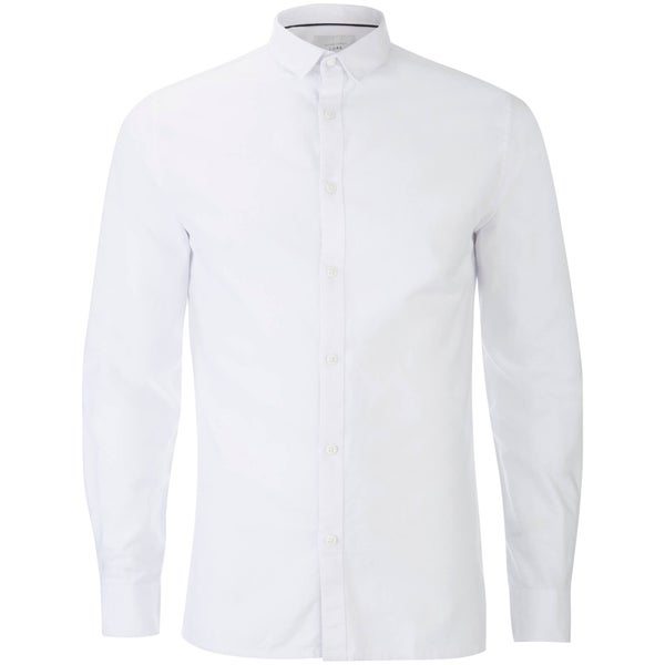 Jack & Jones Core Men's Wheel Long Sleeve Shirt - White