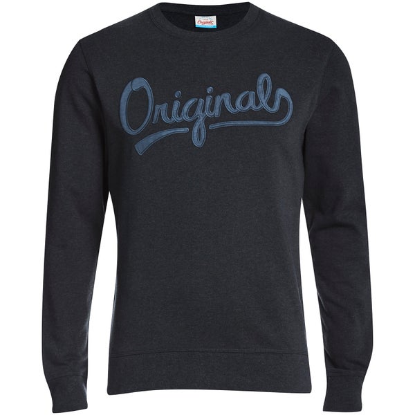 Jack & Jones Originals Men's Anything Graphic Sweatshirt - Total Eclipse