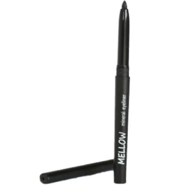 Mellow Cosmetics Auto Twist Mineral Eyeliner - Black(멜로우 코스메틱 오토 트위스트 미네랄 아이라이너 - 블랙)