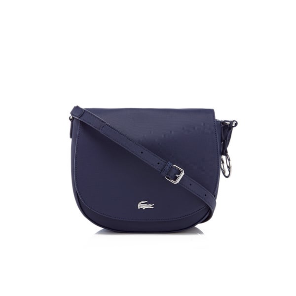 Lacoste Women's Round Crossover Bag - Navy