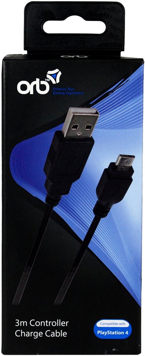 Orb USB to Micro USB 3m charge cable