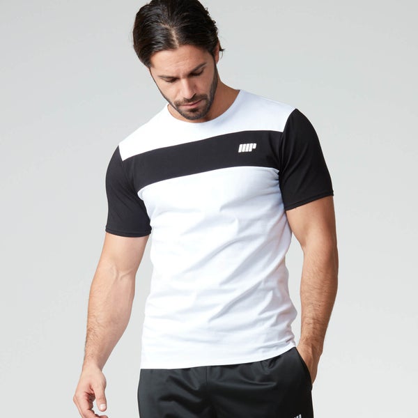 Myprotein Men's Core Stripe T-Shirt - White, L