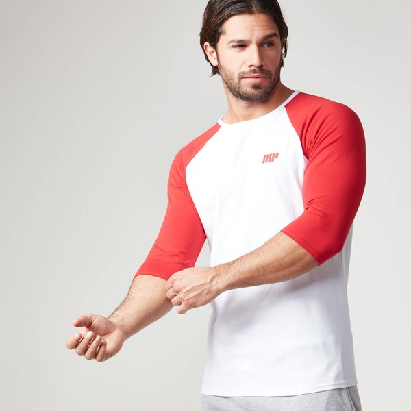 Myprotein Men's Core Baseball T-Shirt - Red, S