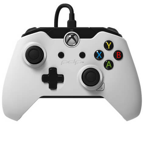 PDP White Wired Controller Xbox One