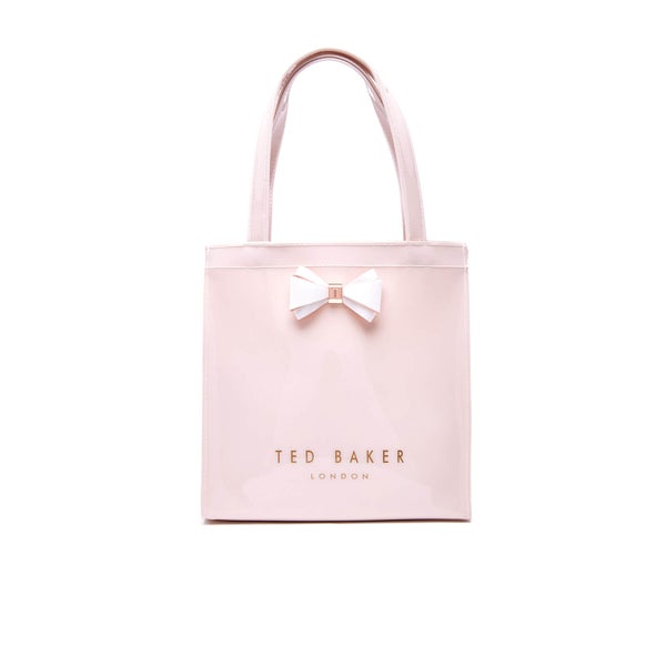 Ted Baker Women's Suzicon Colourblock Bow Small Icon Bag - Mid Pink