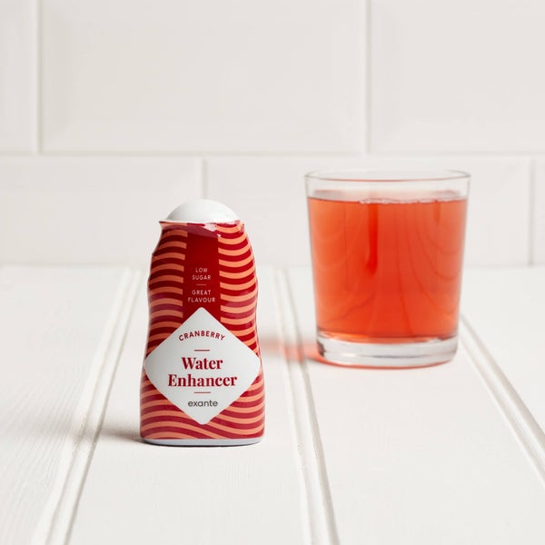 Exante Water Enhancer Cranberry Flavoured Exante UK