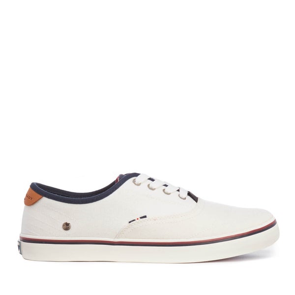 Wrangler Legend Board Canvas Trainers - Wit