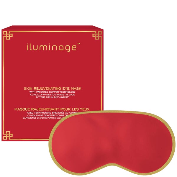 Iluminage Skin Rejuvenating Eye Mask with Copper Oxide - Red