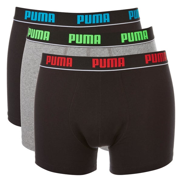 Puma Men's 3-Pack Boxers - Black