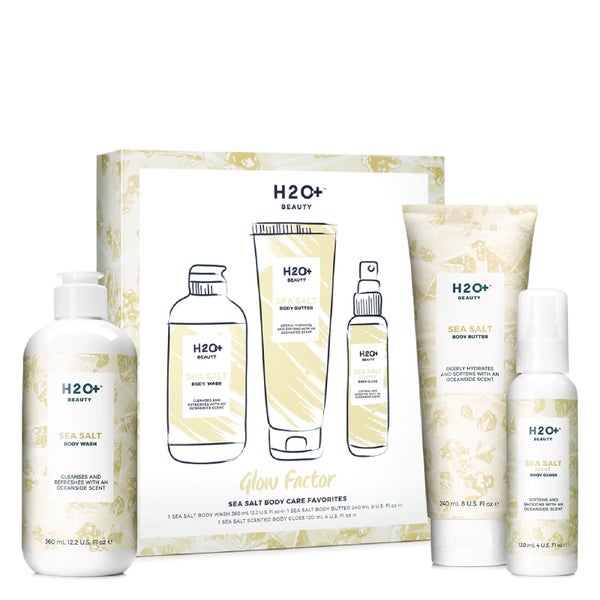 H2O+ Beauty Glow Factor Sea Salt Favorites Gift Set