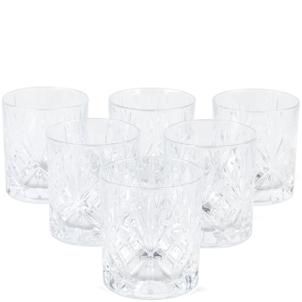 RCR Crystal Melodia Whisky Glasses (Set of 6)