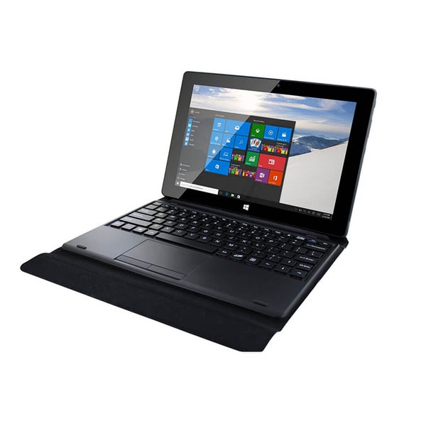 Vortex V1032K 10.1 Inch 32GB Tablet and Detachable Keyboard (Windows 10, 2GB RAM) - Black