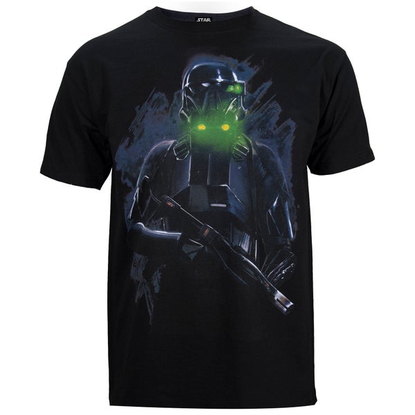 T-Shirt Homme Star Wars Rogue One Death Trooper - Noir