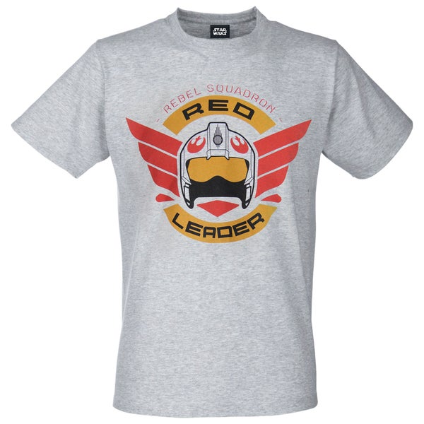 Star Wars: Rogue One Men's Red Leader T-Shirt - Grau