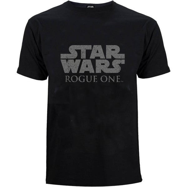 Star Wars: Rogue One Star Wars Logo Heren T-Shirt - Zwart