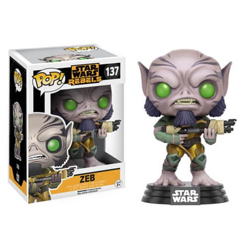 Figurine Pop! Zeb Star Wars Rebels