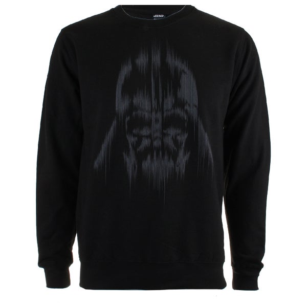 Star Wars Rogue One Men's Vader Lines Crew Sweatshirt - Black
