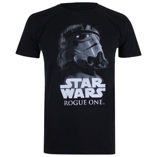 T-Shirt Homme Star Wars Rogue One Trooper Glare - Noir
