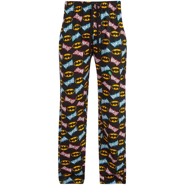 Pantalon de Pyjama pour Homme -DC Comics Batman Print -Multi