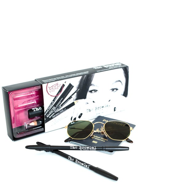 The BrowGal Travel Set for Dark Hair