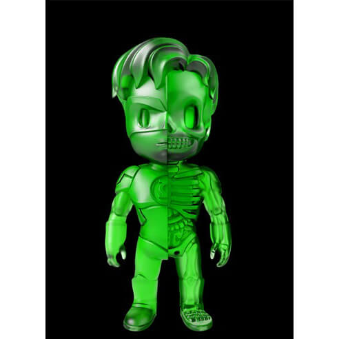 Figurine Green Lantern DC Comics XXRAY Édition Vert Transparent