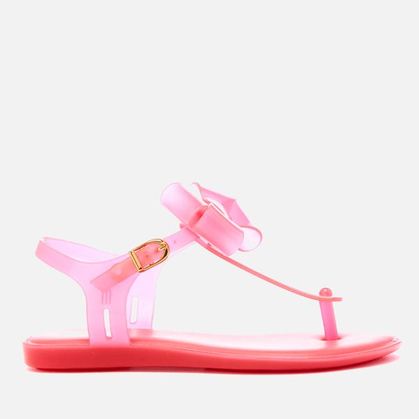 Mini Melissa Kids' Solar Bow Sandals - Bright Pink