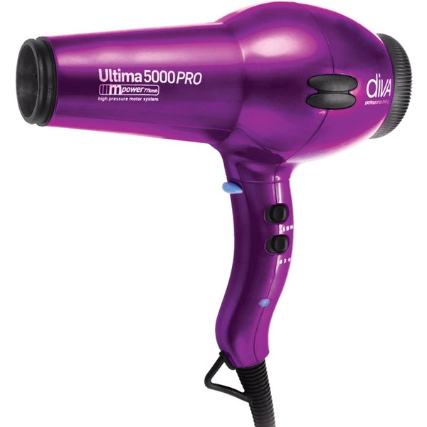 Фен Ultima5000 Pro от Diva Professional Styling – Фиолетовый