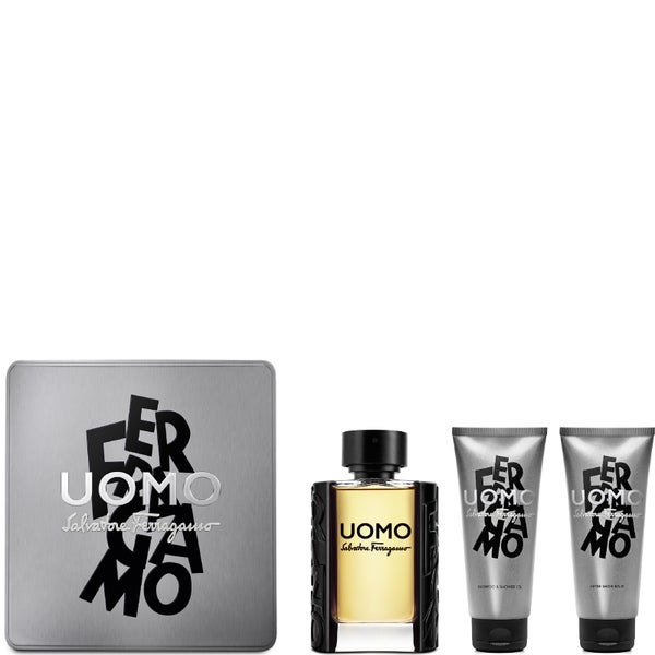 Salvatore Ferragamo Uomo Eau de Toilette Metal Box Coffret 100ml