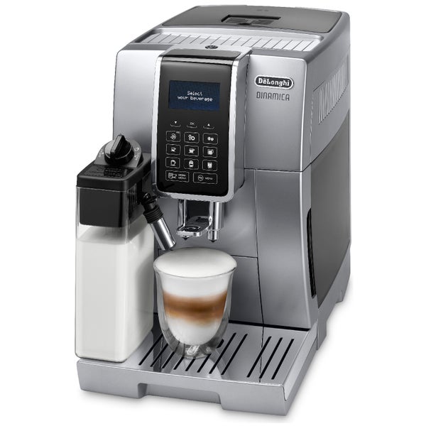 De'Longhi ECAM350.75. S Dinamica Bean To Cup Espresso Maker - Silver