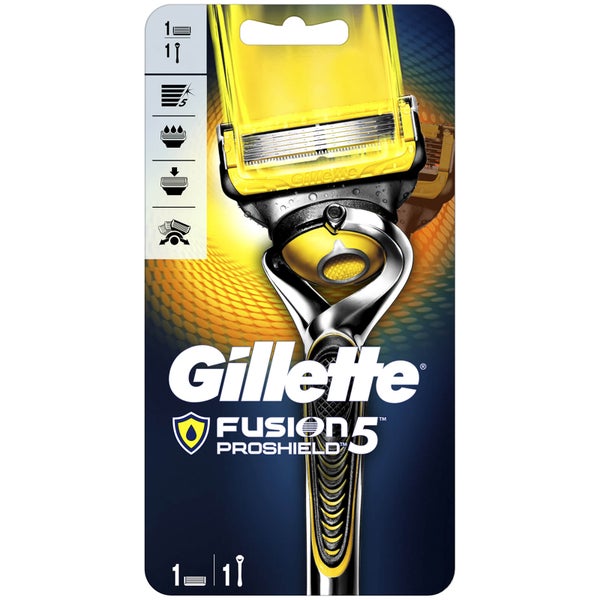 Ручной бритвенный станок Fusion Proshield™ с технологией Flexball от Gillette