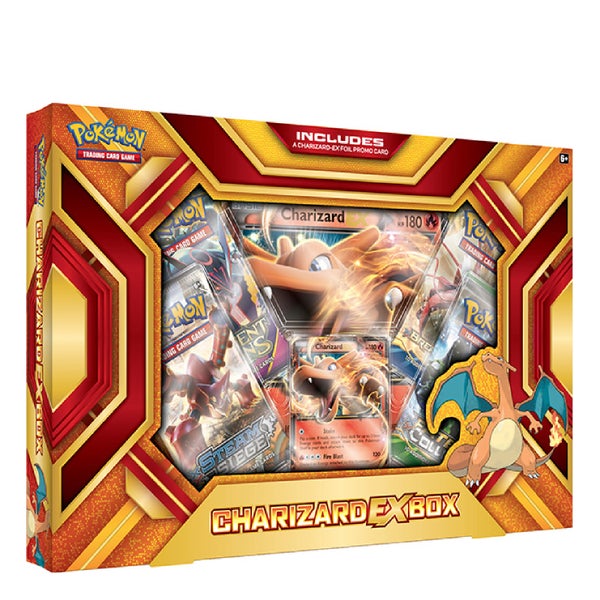 Pokémon Trading Card Game: Charizard EX Box 2016 Fire Blast