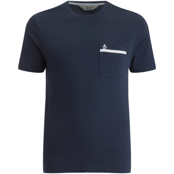 T-Shirt Original Penguin pour Homme Pocket -Saphir