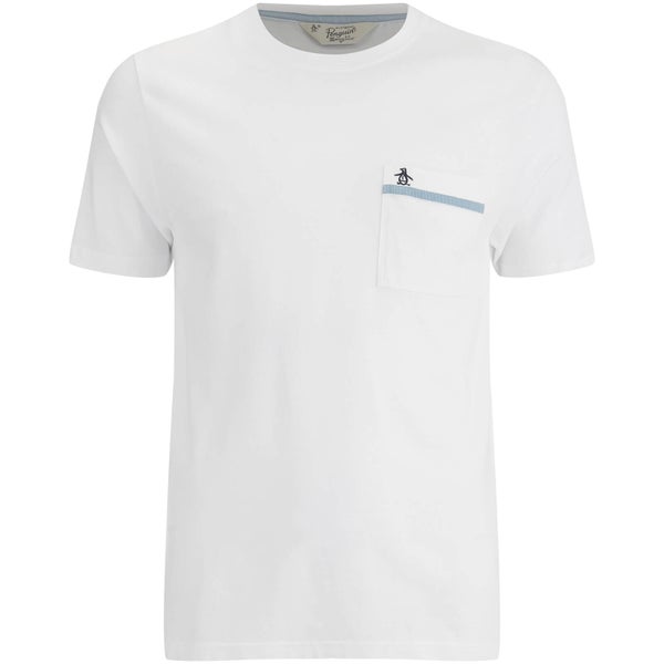 T-Shirt Original Penguin Pocket -Blanc