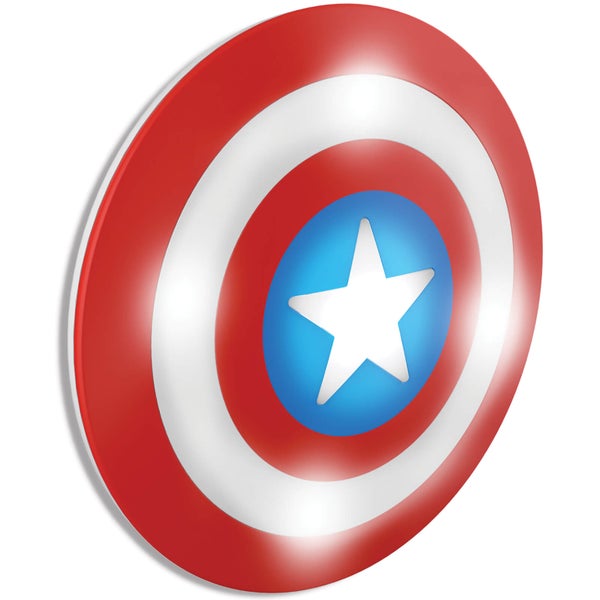 Marvel 3D Wall Light - Captain America Shield