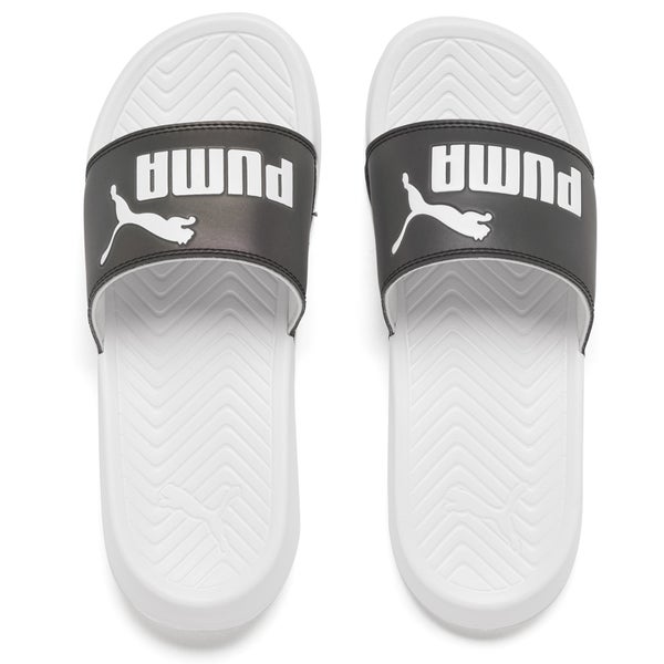 Puma Women's Popcat Swan Slide Sandals - Puma White