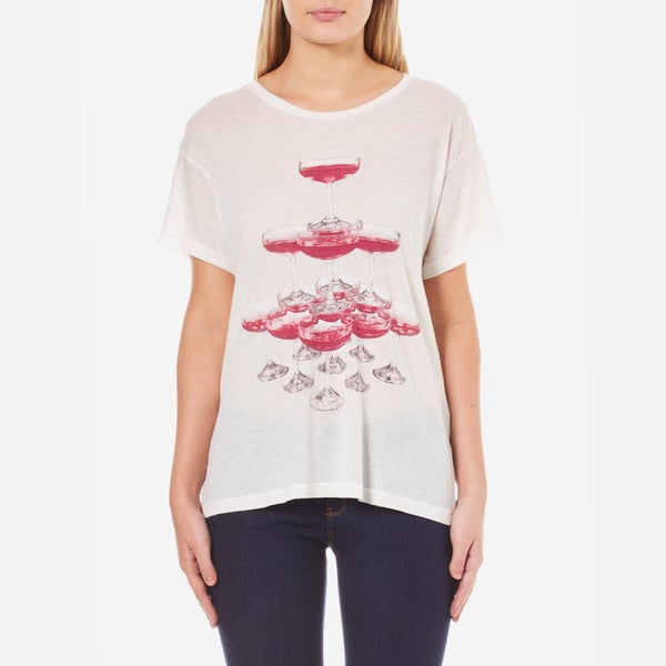 Wildfox Women's The Tower Manchester T-Shirt - Alabaster