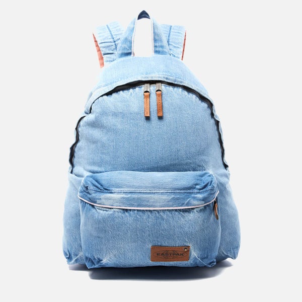 Eastpak Padded Pak'r Kuroki Denim Limited Edition Backpack - Bleach Wash